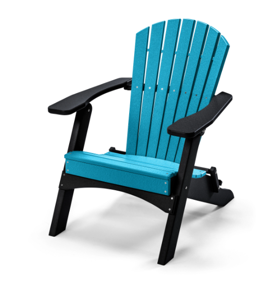 Perfect Choice Recycled Plastic Classic Folding Adirondack Chair - LEAD TIME TO SHIP 4 WEEKS OR LESS