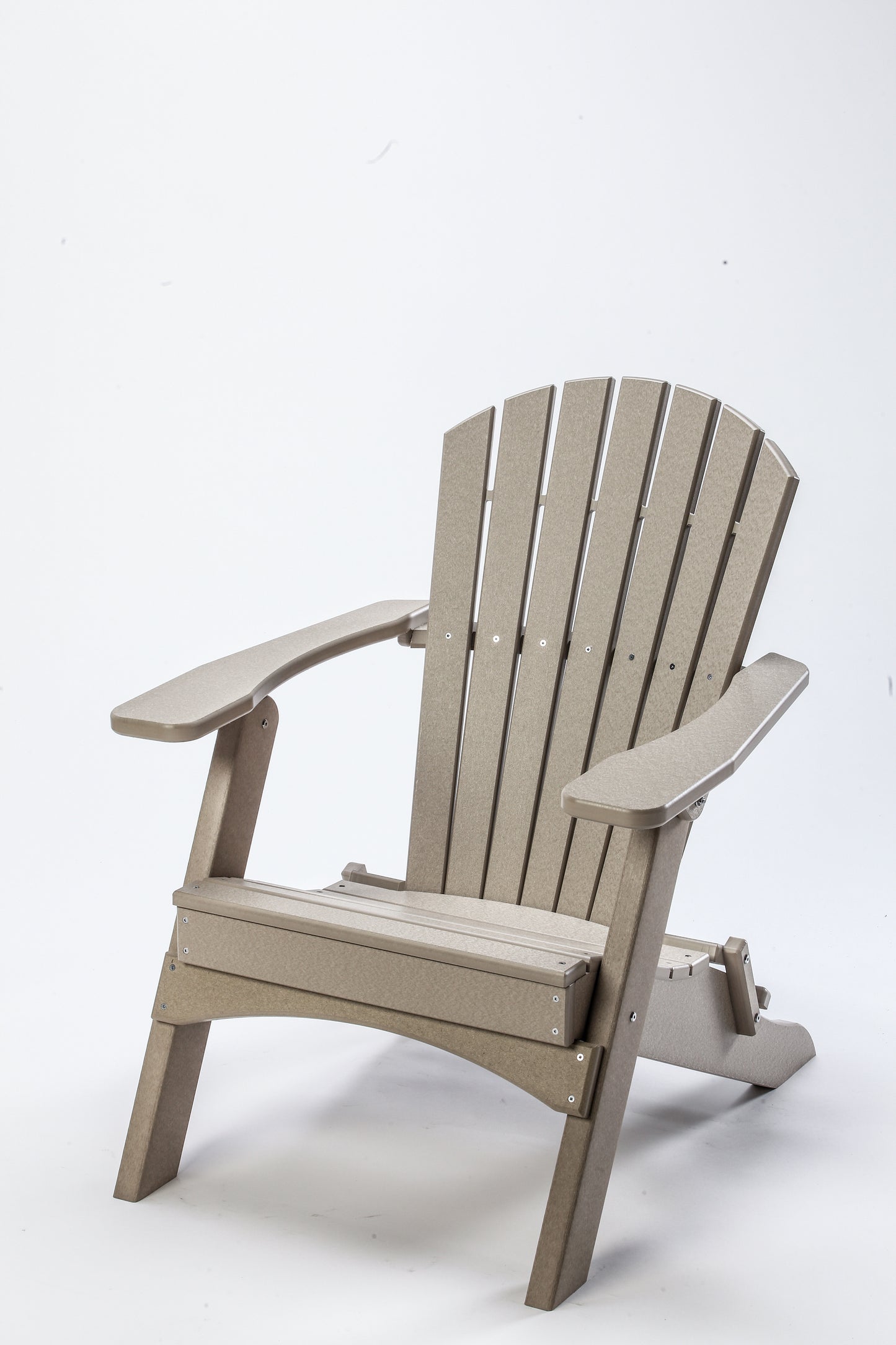 Perfect Choice Recycled Plastic Classic Folding Adirondack Chair - LEAD TIME TO SHIP 4 WEEKS OR LESS