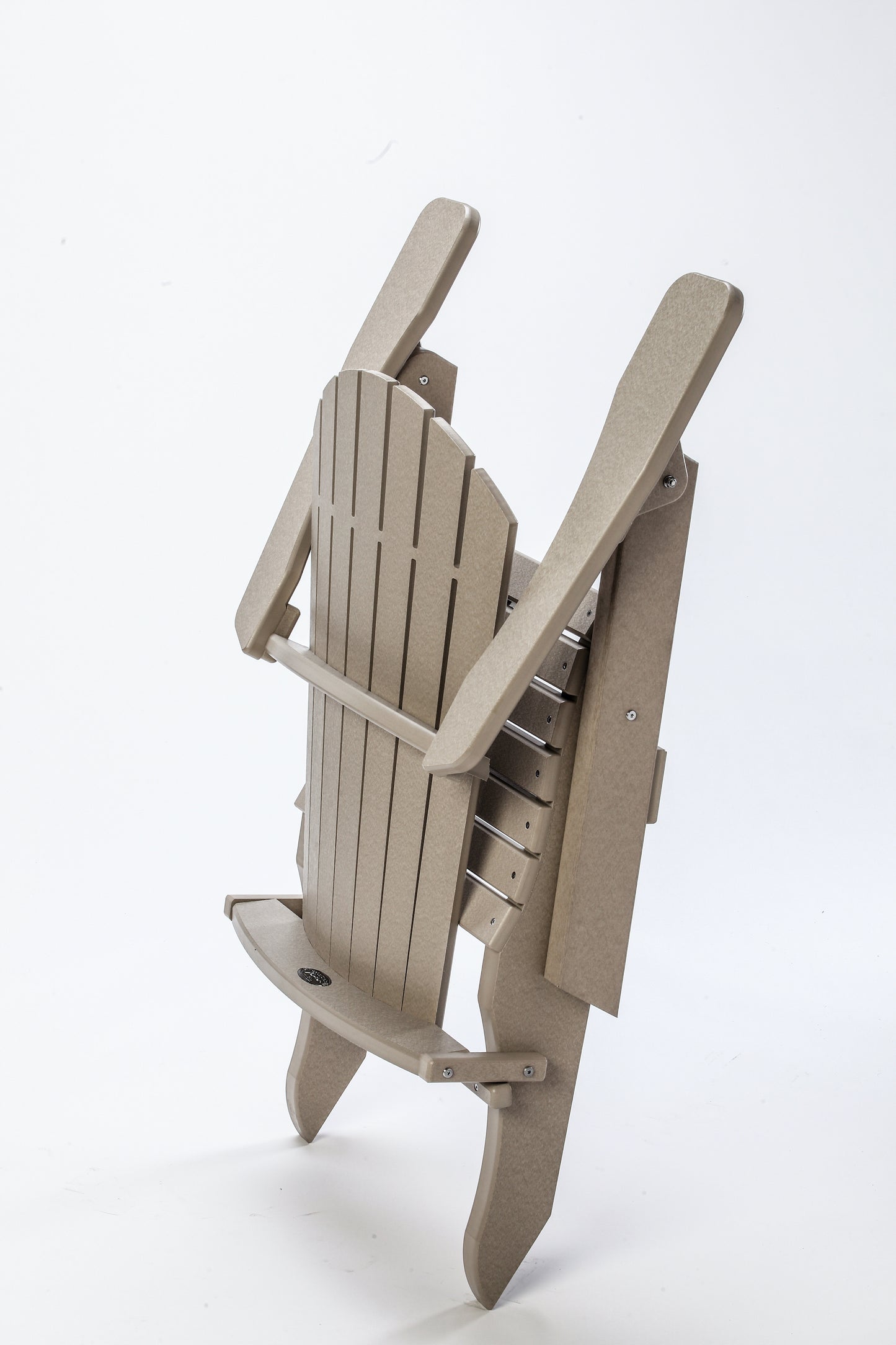 Perfect Choice Recycled Plastic Classic Folding Adirondack Chair - LEAD TIME TO SHIP 4 WEEKS OR LESS