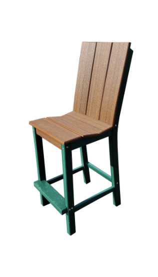 Perfect Choice Furniture Recycled Plastic Stanton Bar Height Armless Chair - LEAD TIME TO SHIP 4 WEEKS OR LESS