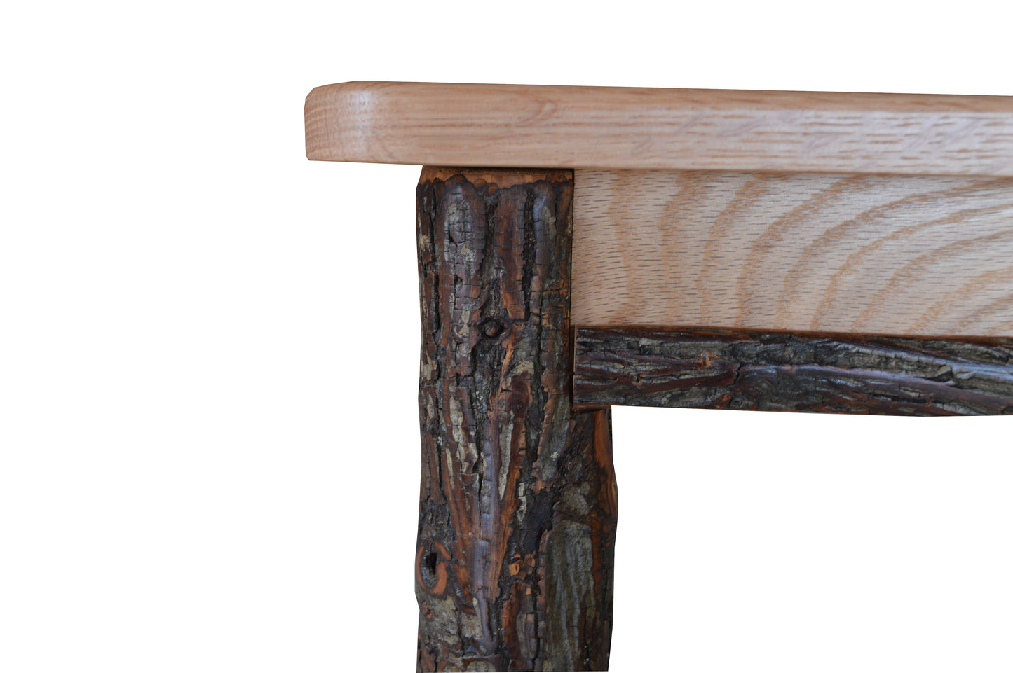 A&L Furniture Co. Hickory Solid Wood Coffee Table with Shelf - LEAD TIME TO SHIP 10 BUSINESS DAYS