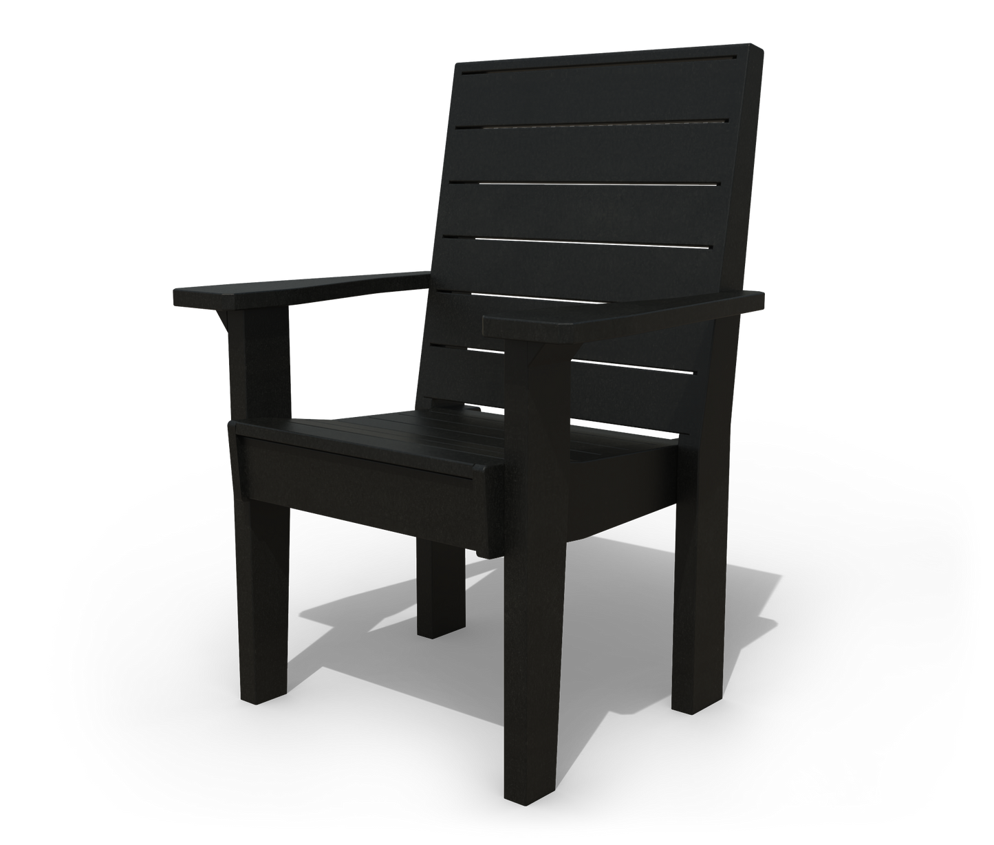 Patiova Recycled Plastic Coastal Dining Arm Chair - LEAD TIME TO SHIP 3 WEEKS