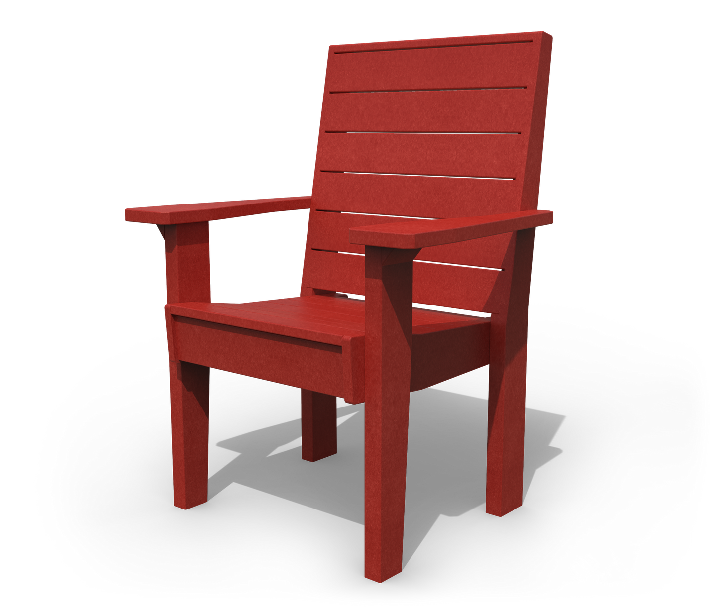 Patiova Recycled Plastic Coastal Dining Arm Chair - LEAD TIME TO SHIP 3 WEEKS