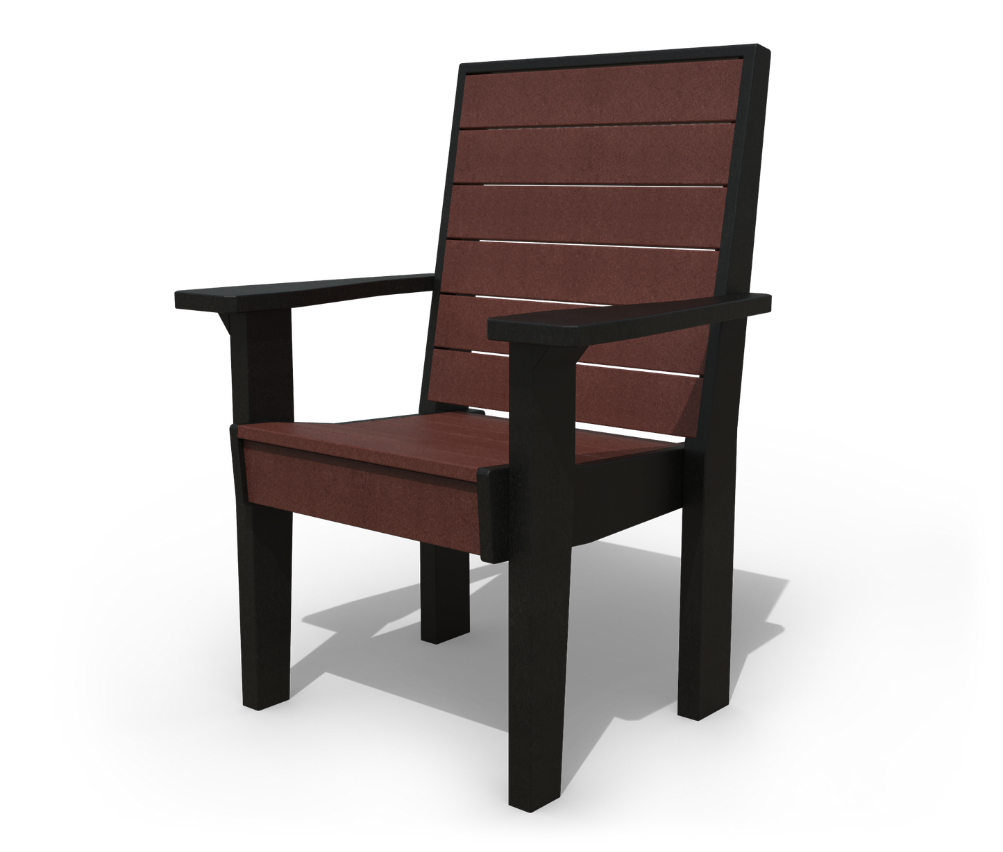 Patiova Recycled Plastic Coastal Dining Arm Chair - LEAD TIME TO SHIP 3 WEEKS