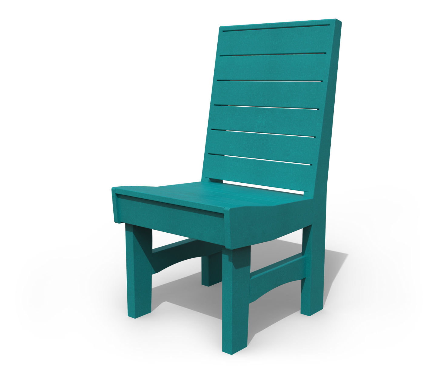 Patiova Recycled Plastic Coastal Dining Side Chair - LEAD TIME TO SHIP 3 WEEKS