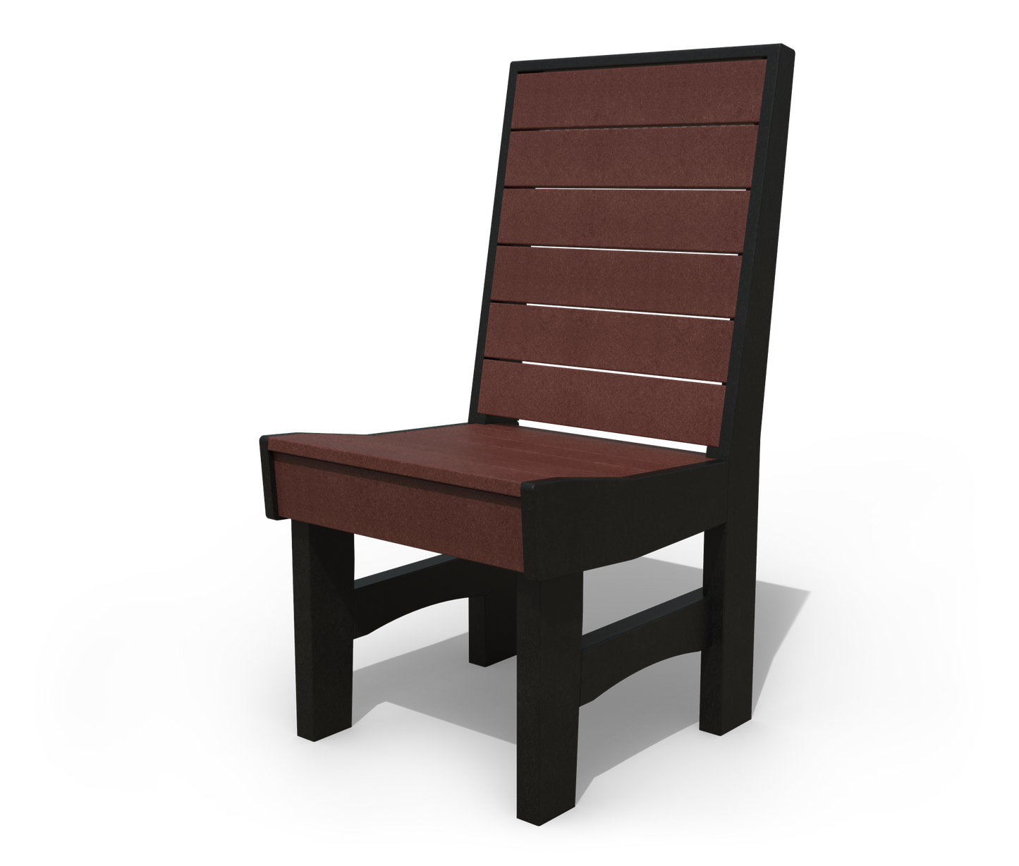Patiova Recycled Plastic Coastal Dining Side Chair - LEAD TIME TO SHIP 3 WEEKS