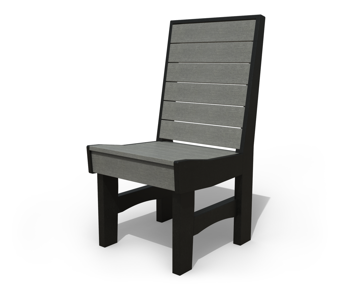 Patiova Recycled Plastic Coastal Dining Side Chair - LEAD TIME TO SHIP 3 WEEKS