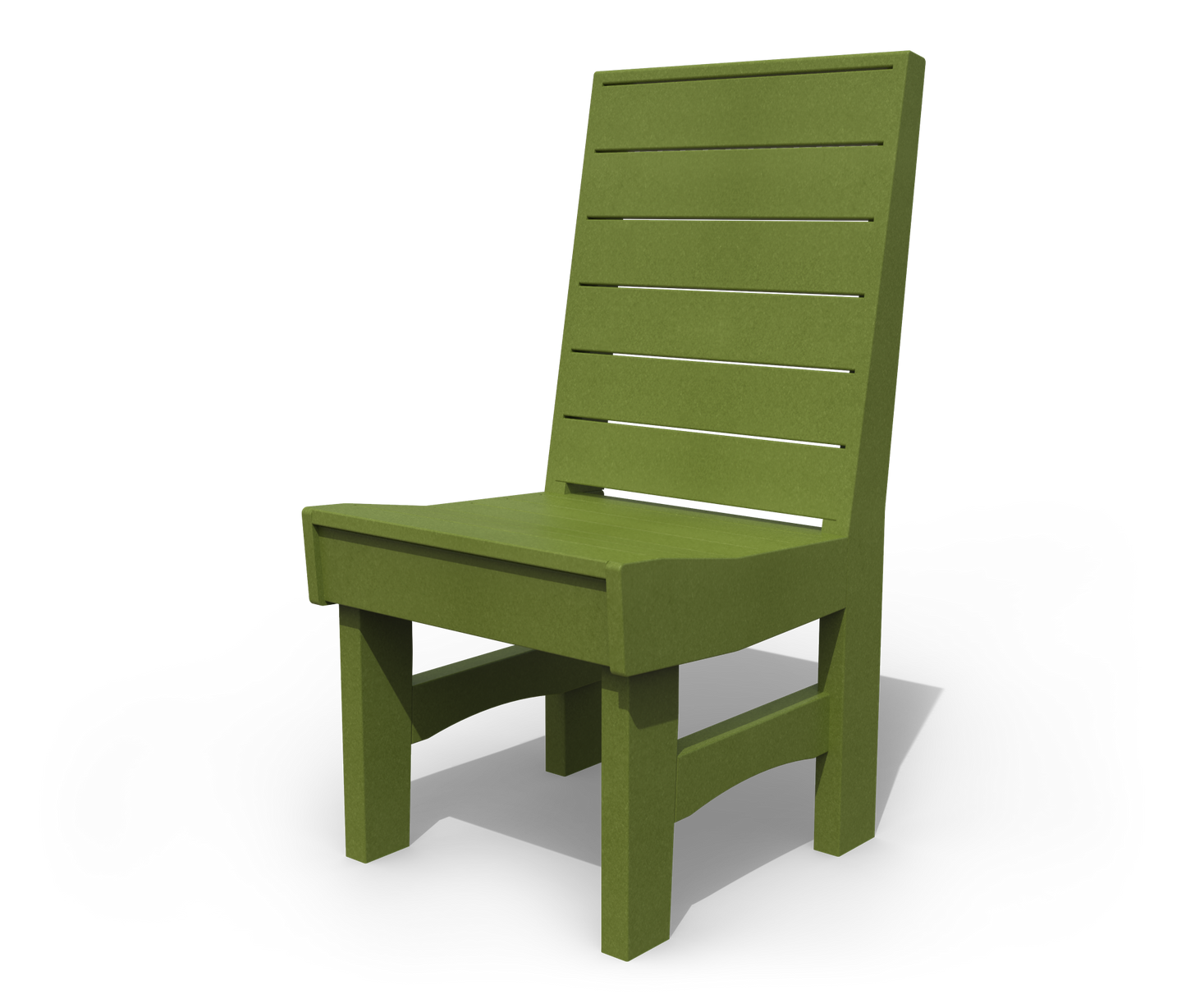 Patiova Recycled Plastic Coastal Dining Side Chair - LEAD TIME TO SHIP 3 WEEKS