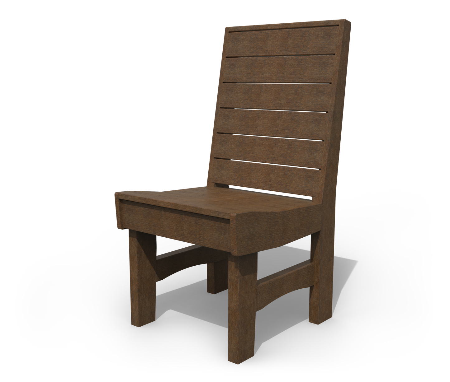 Patiova Recycled Plastic Coastal Dining Side Chair - LEAD TIME TO SHIP 3 WEEKS