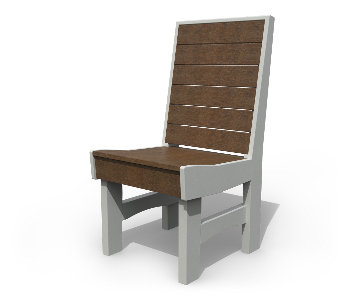 Patiova Recycled Plastic Urban Harbour Dining Side Chair - LEAD TIME TO SHIP 4 WEEKS