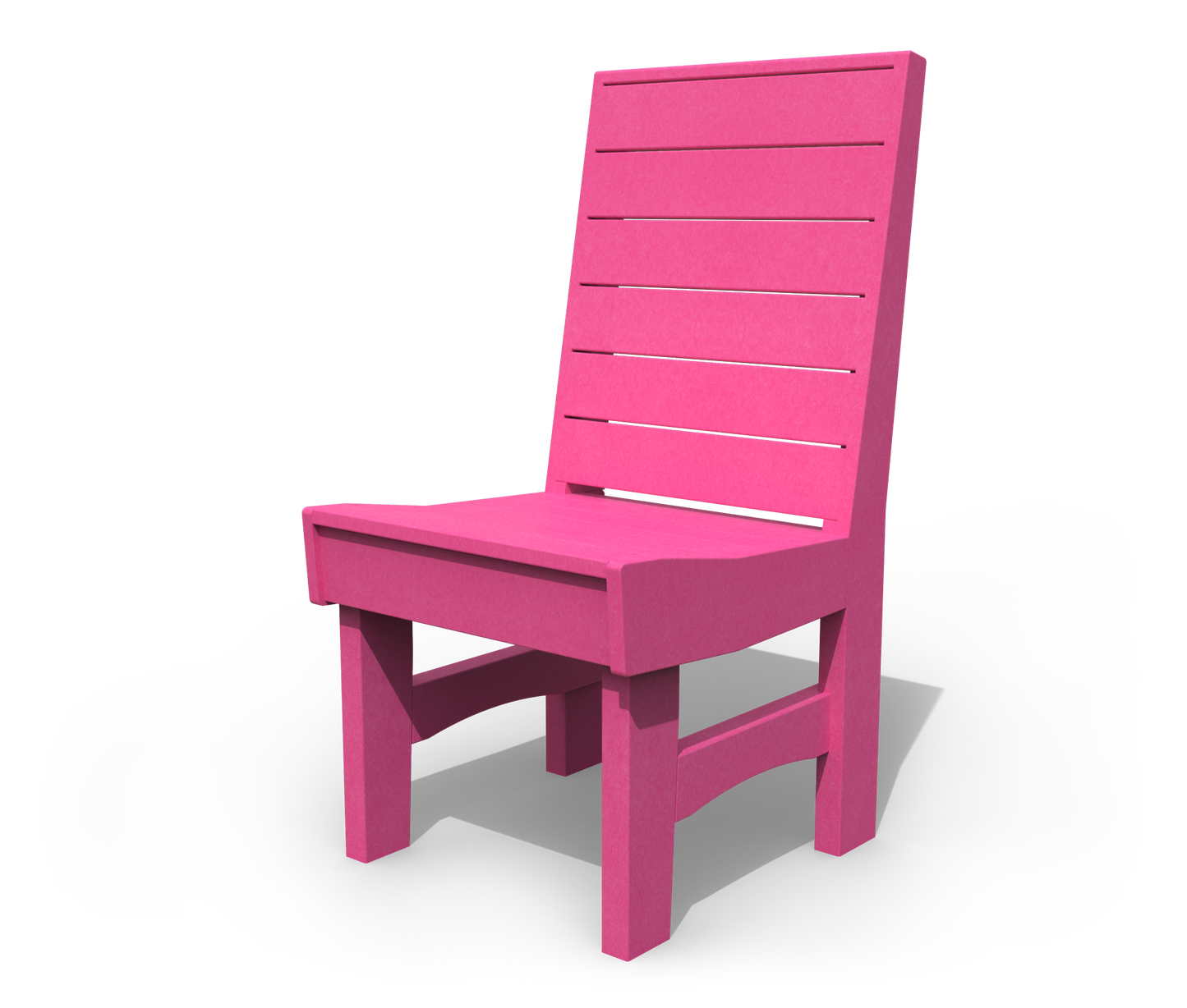 Patiova Recycled Plastic Coastal Dining Side Chair - LEAD TIME TO SHIP 3 WEEKS
