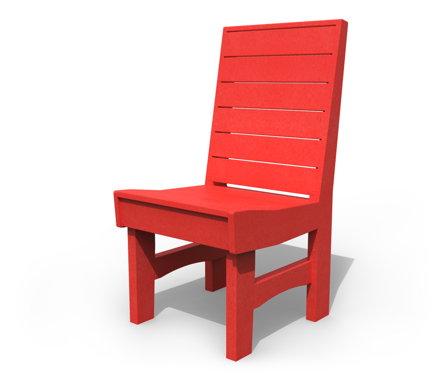Patiova Recycled Plastic Coastal Dining Side Chair - LEAD TIME TO SHIP 3 WEEKS