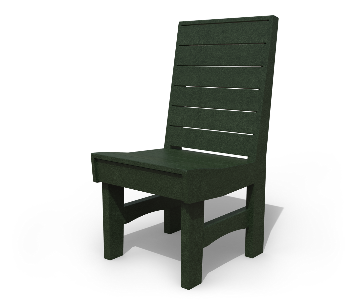 Patiova Recycled Plastic Coastal Dining Side Chair - LEAD TIME TO SHIP 3 WEEKS