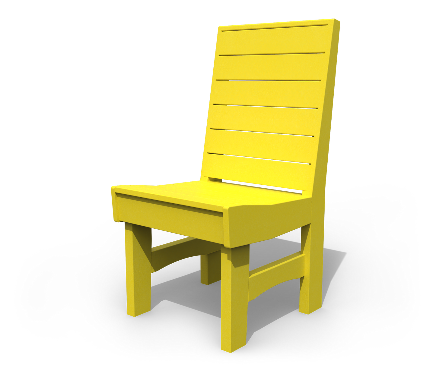 Patiova Recycled Plastic Coastal Dining Side Chair - LEAD TIME TO SHIP 3 WEEKS