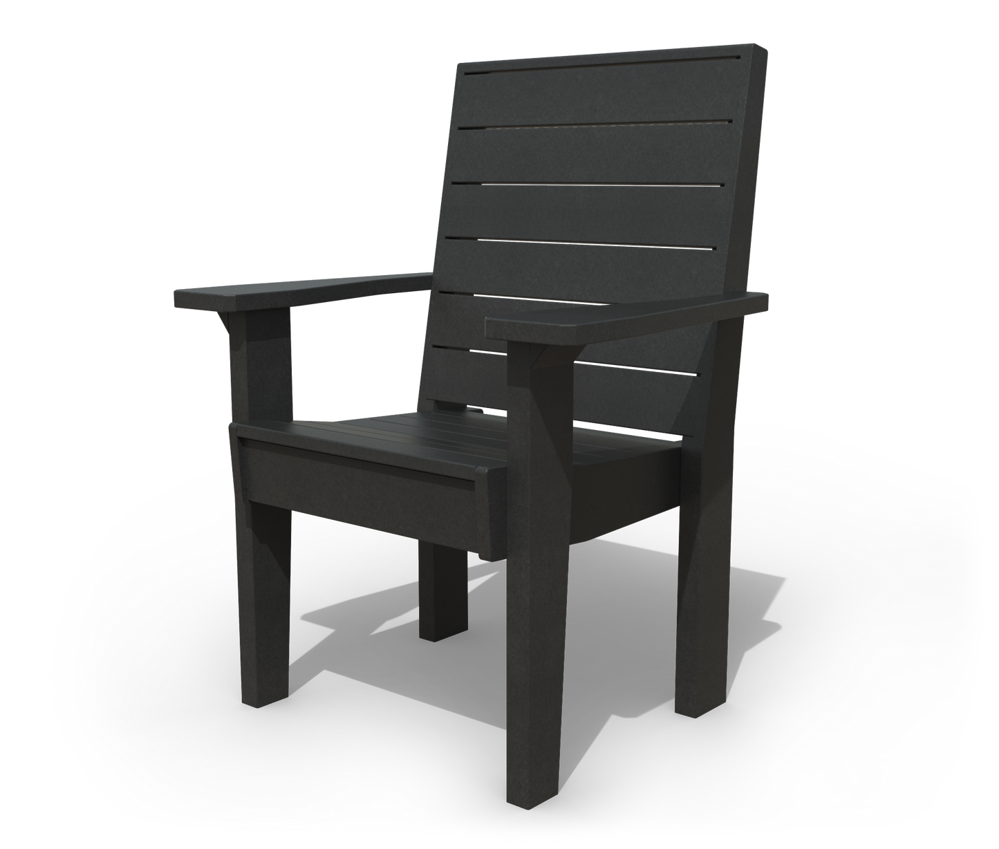 Patiova Recycled Plastic Coastal Dining Arm Chair - LEAD TIME TO SHIP 3 WEEKS