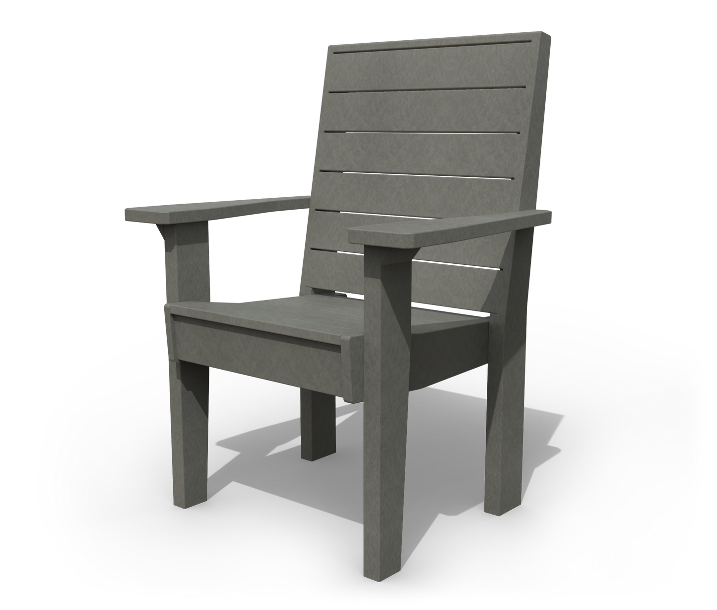 Patiova Recycled Plastic Coastal Dining Arm Chair - LEAD TIME TO SHIP 3 WEEKS