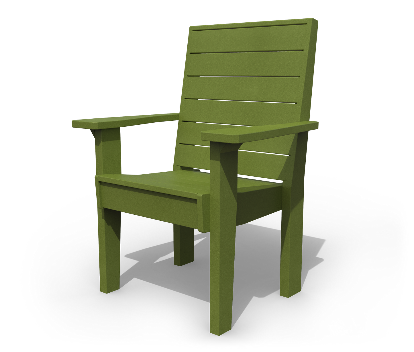 Patiova Recycled Plastic Coastal Dining Arm Chair - LEAD TIME TO SHIP 3 WEEKS