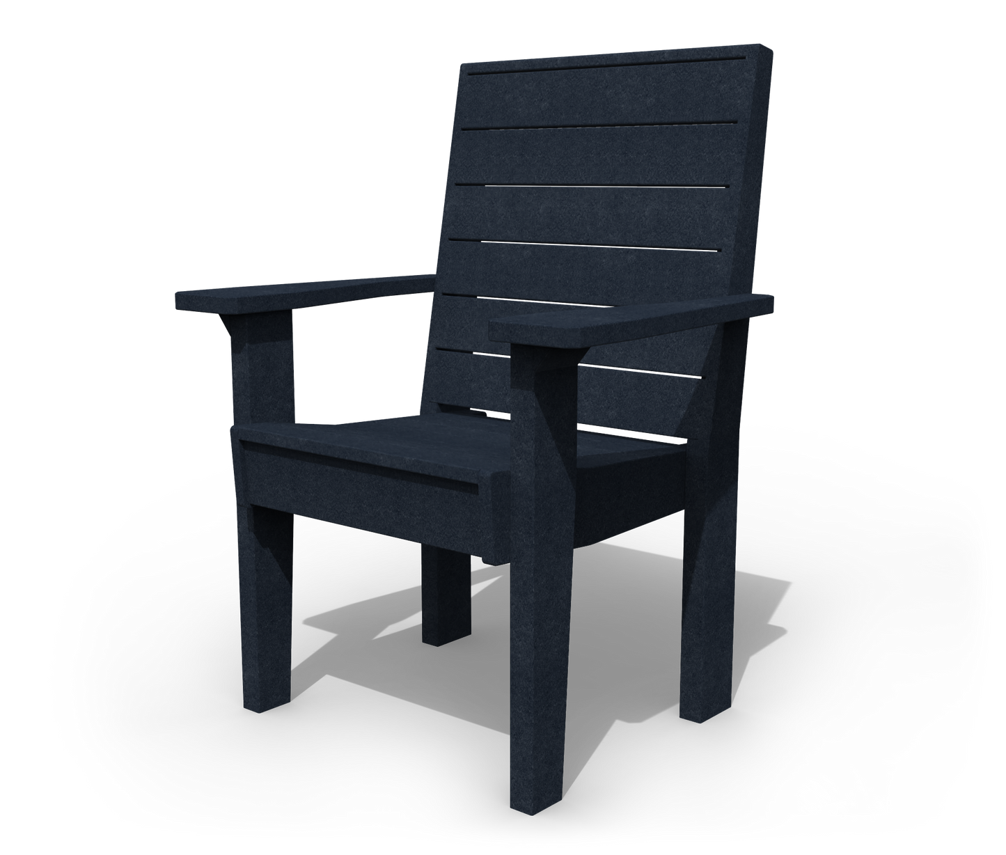 Patiova Recycled Plastic Coastal Dining Arm Chair - LEAD TIME TO SHIP 3 WEEKS