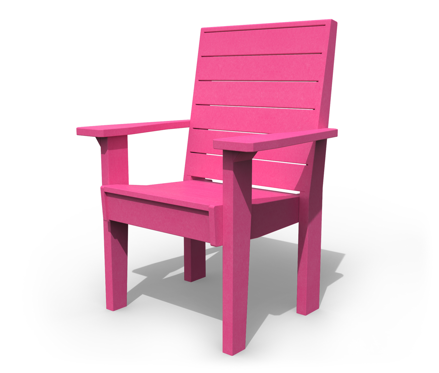Patiova Recycled Plastic Coastal Dining Arm Chair - LEAD TIME TO SHIP 3 WEEKS