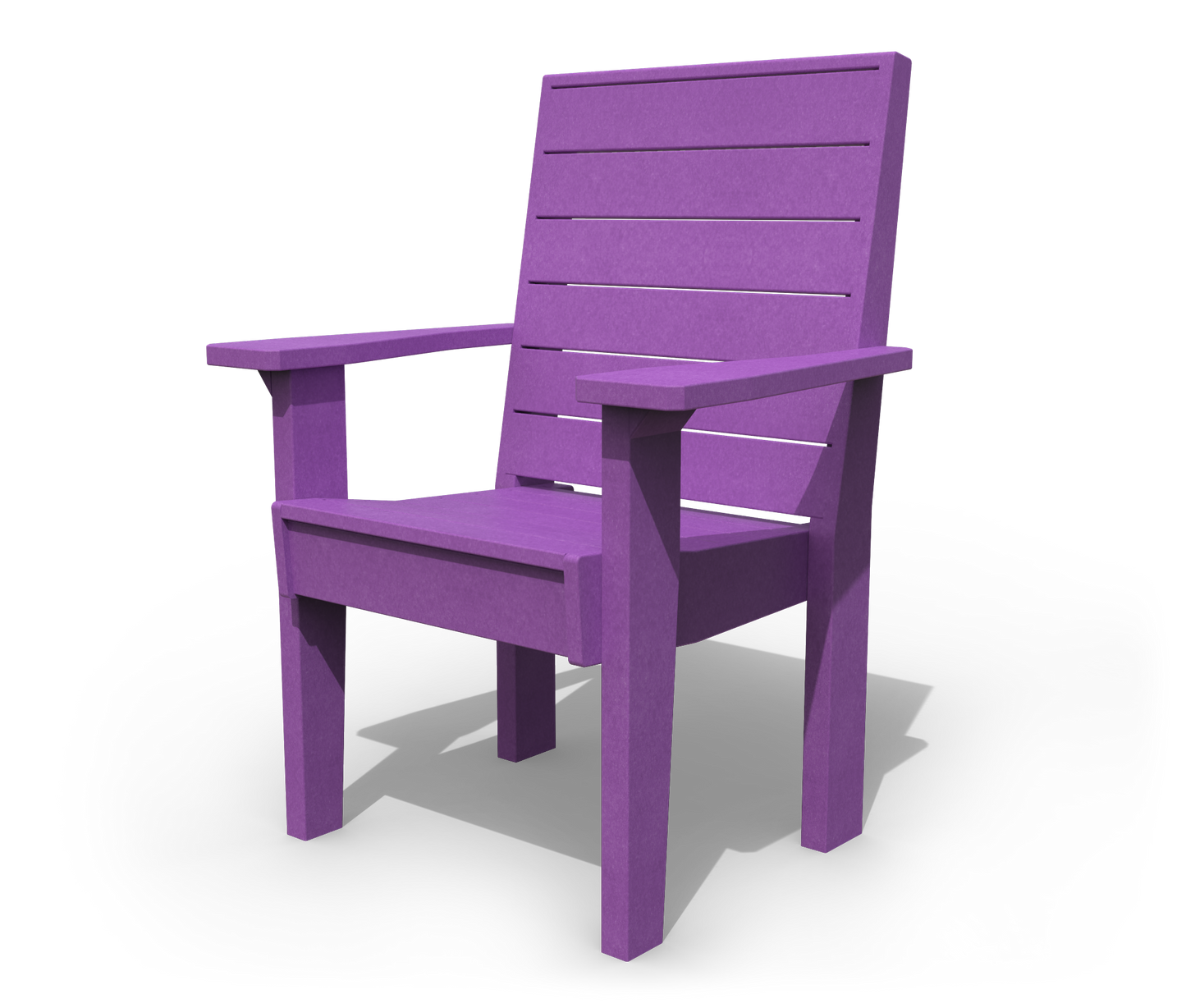 Patiova Recycled Plastic Coastal Dining Arm Chair - LEAD TIME TO SHIP 3 WEEKS