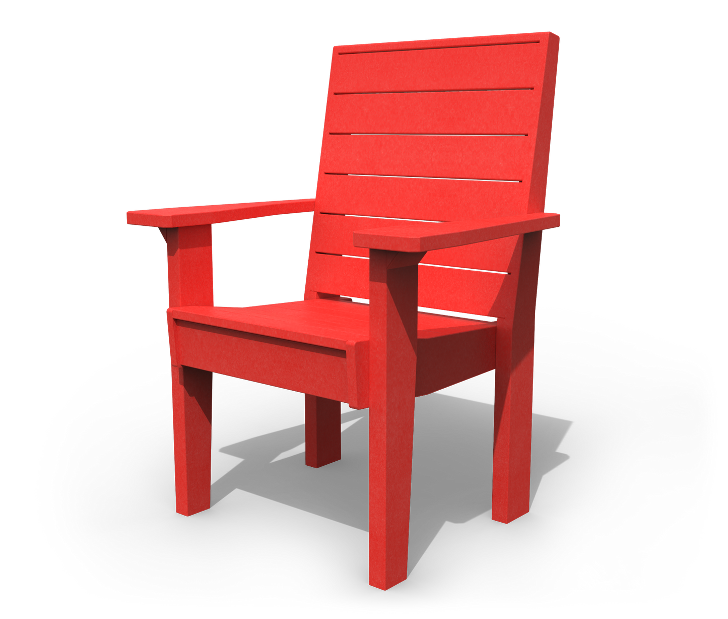 Patiova Recycled Plastic Coastal Dining Arm Chair - LEAD TIME TO SHIP 3 WEEKS
