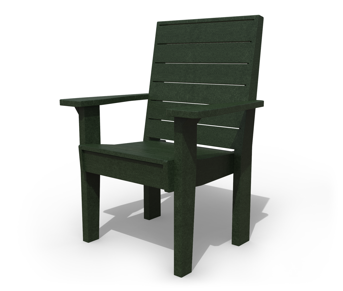 Patiova Recycled Plastic Coastal Dining Arm Chair - LEAD TIME TO SHIP 3 WEEKS
