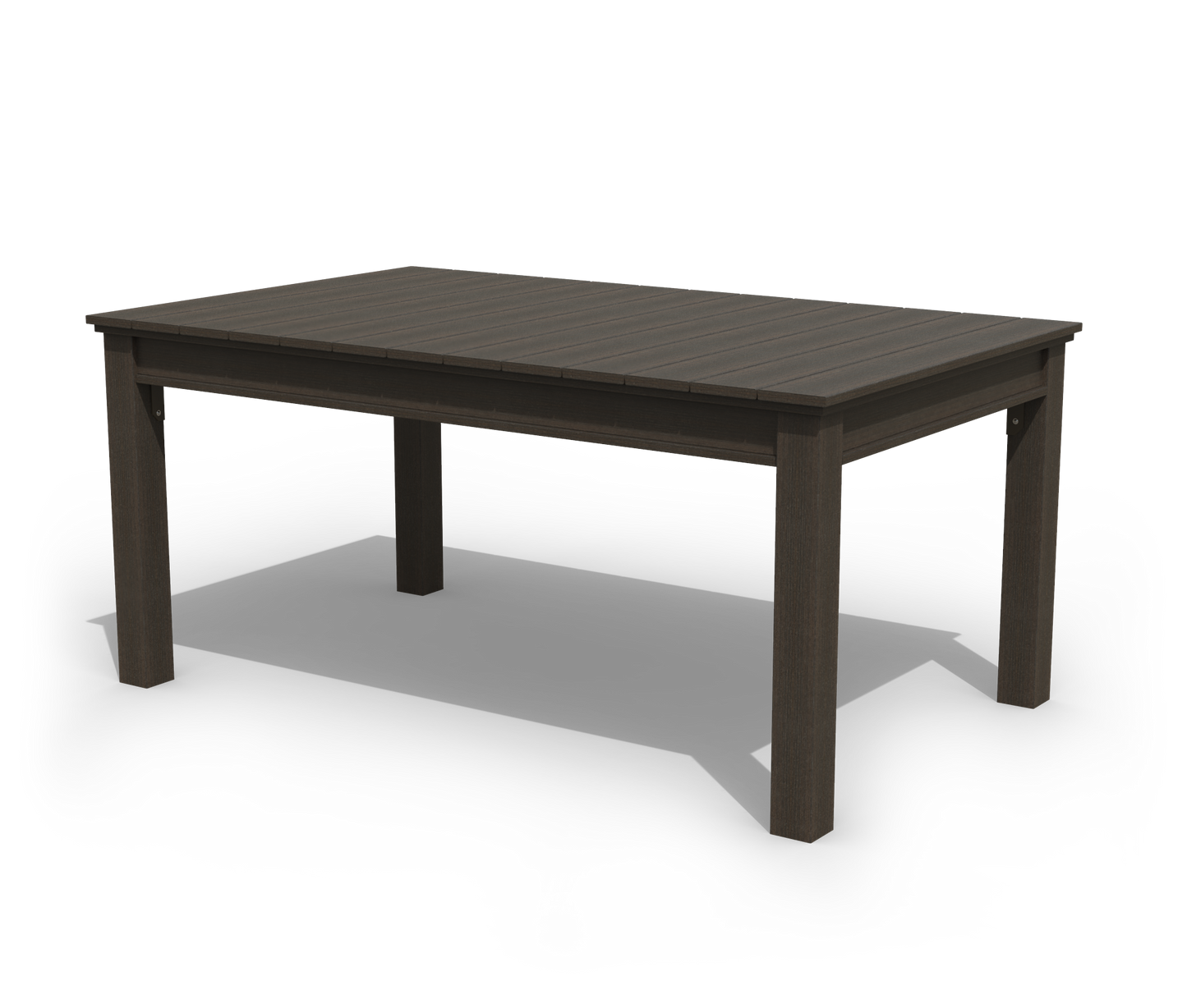 Patiova Recycled Plastic 4'x6' Coastal Dining Table - LEAD TIME TO SHIP 3 WEEKS