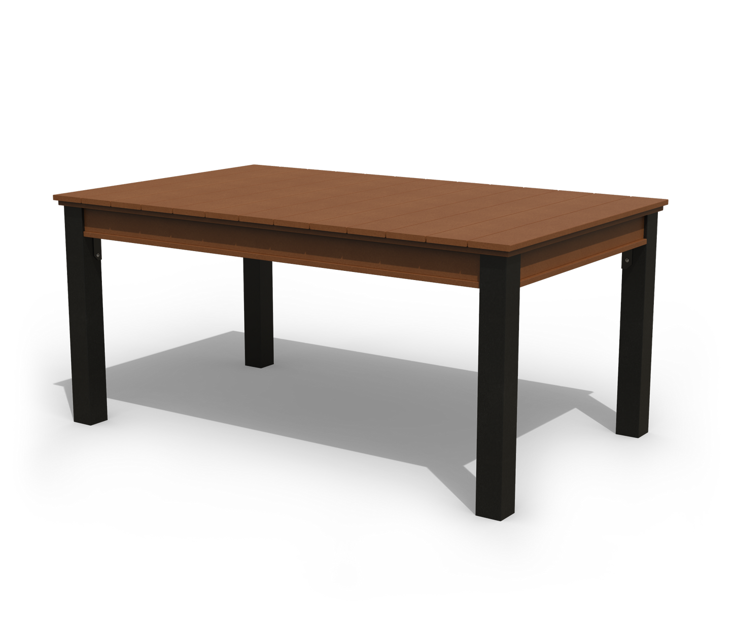 Patiova Recycled Plastic 4'x6' Coastal Dining Table - LEAD TIME TO SHIP 3 WEEKS
