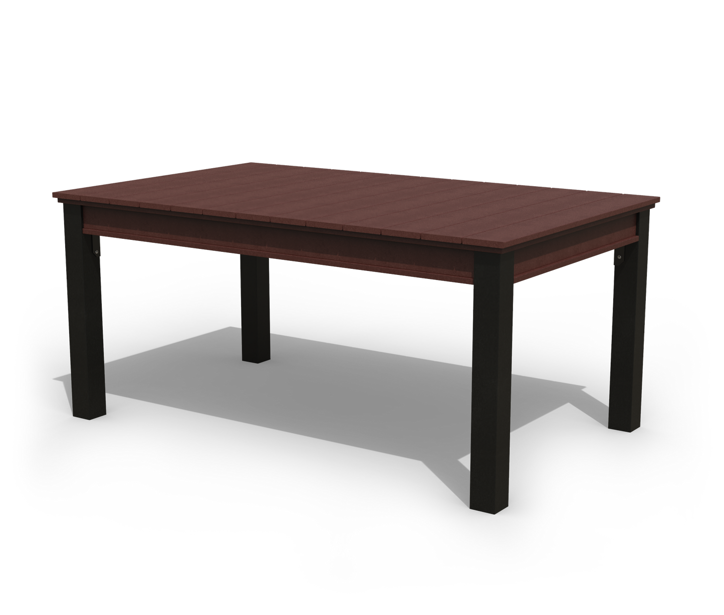Patiova Recycled Plastic 4'x6' Coastal Dining Table - LEAD TIME TO SHIP 3 WEEKS