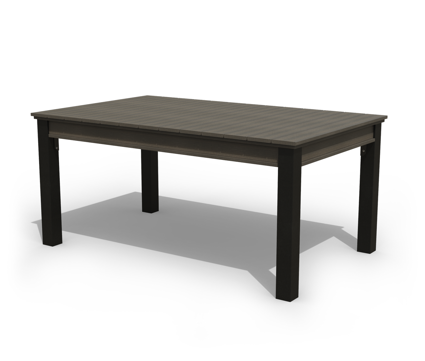 Patiova Recycled Plastic 4'x6' Coastal Dining Table - LEAD TIME TO SHIP 3 WEEKS