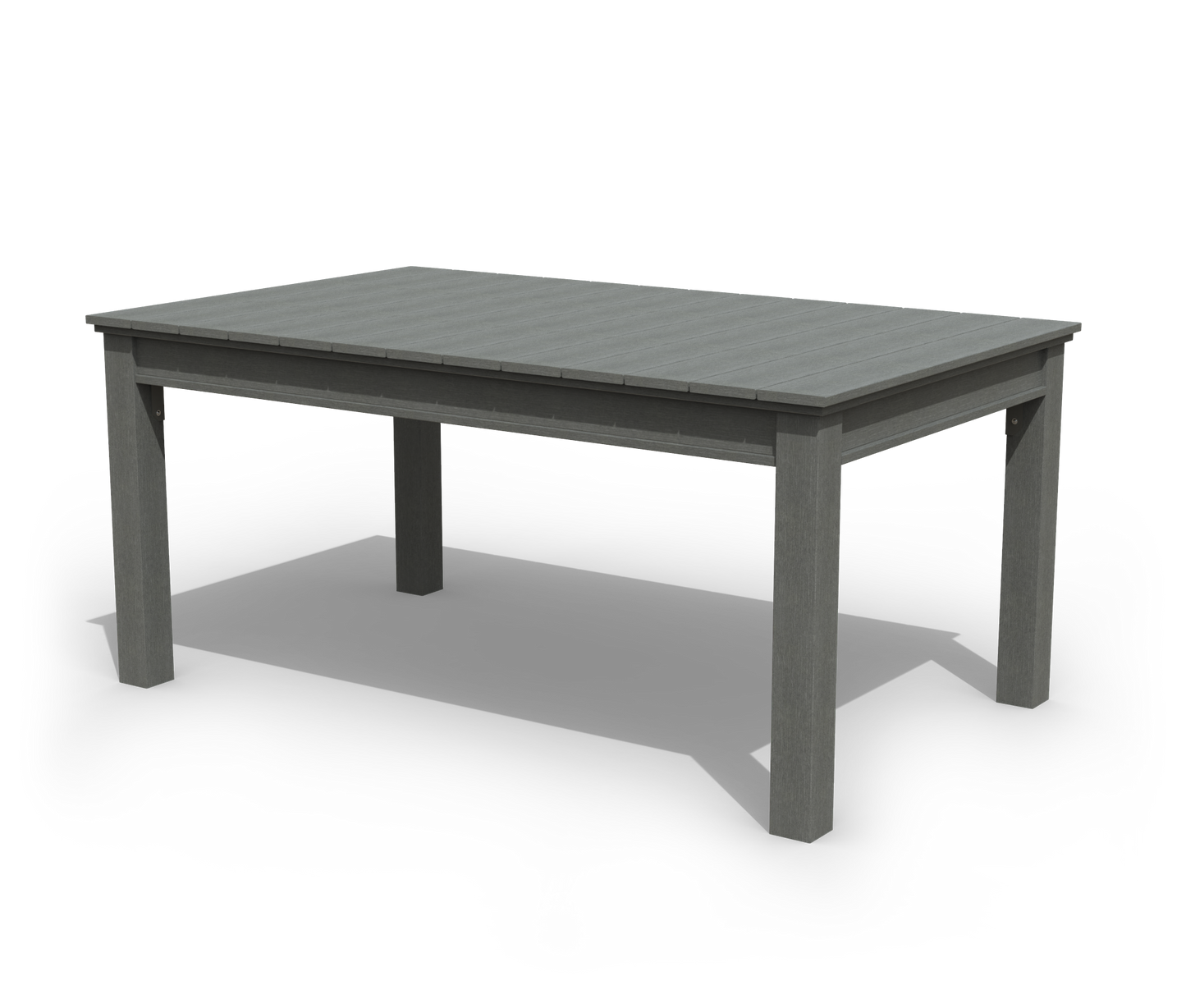 Patiova Recycled Plastic 4'x6' Coastal Dining Table - LEAD TIME TO SHIP 3 WEEKS