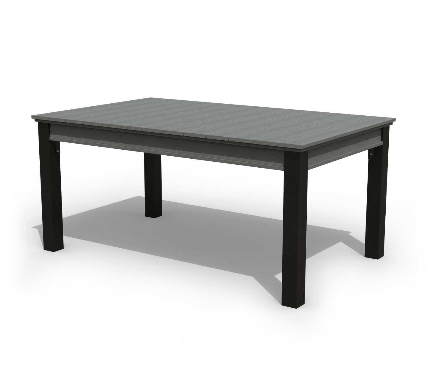 Patiova Recycled Plastic 4'x6' Coastal Dining Table - LEAD TIME TO SHIP 3 WEEKS