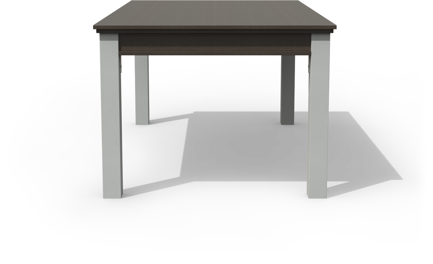 Patiova Recycled Plastic 4'x6' Coastal Dining Table - LEAD TIME TO SHIP 3 WEEKS