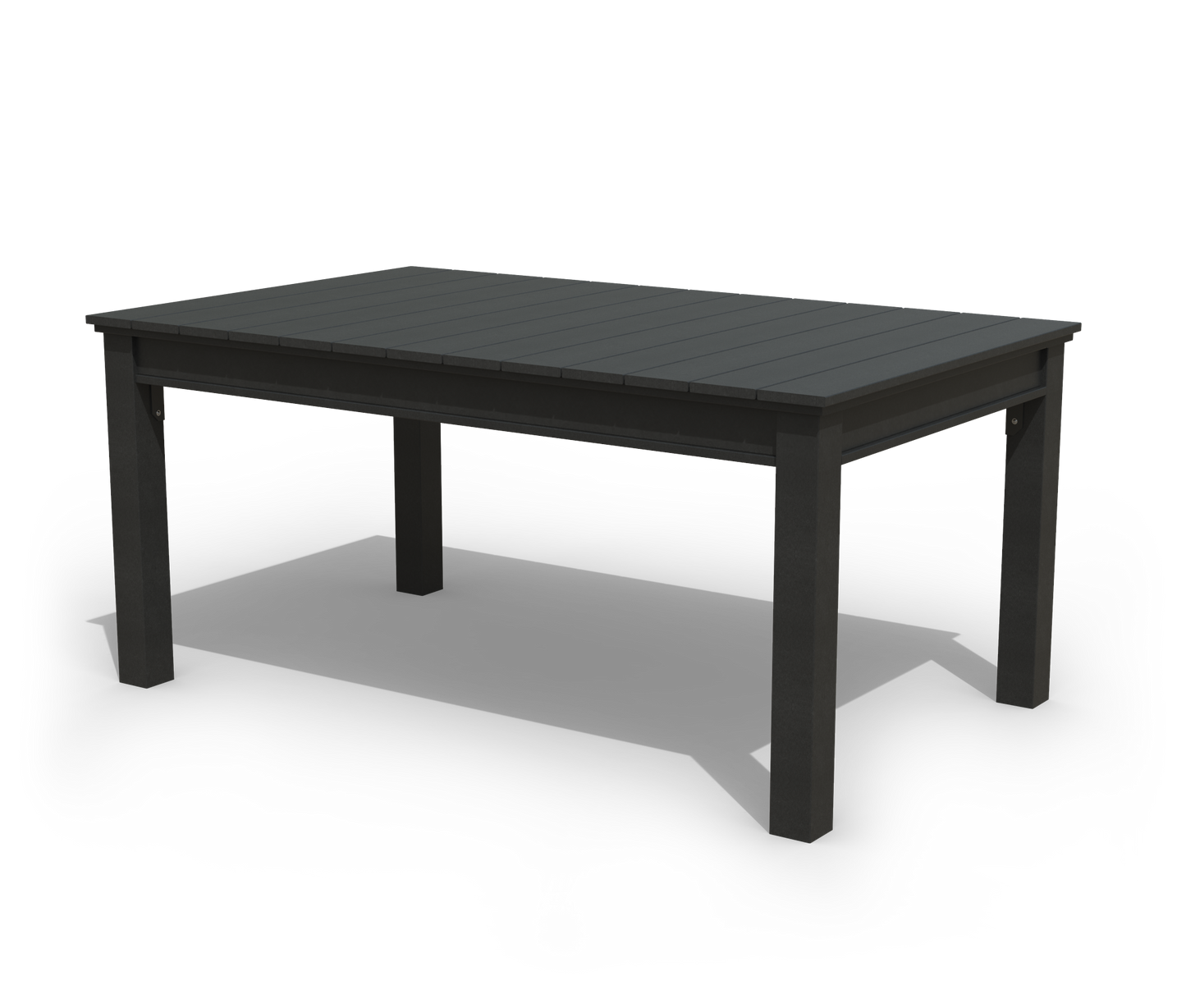 Patiova Recycled Plastic 4'x6' Coastal Dining Table - LEAD TIME TO SHIP 3 WEEKS