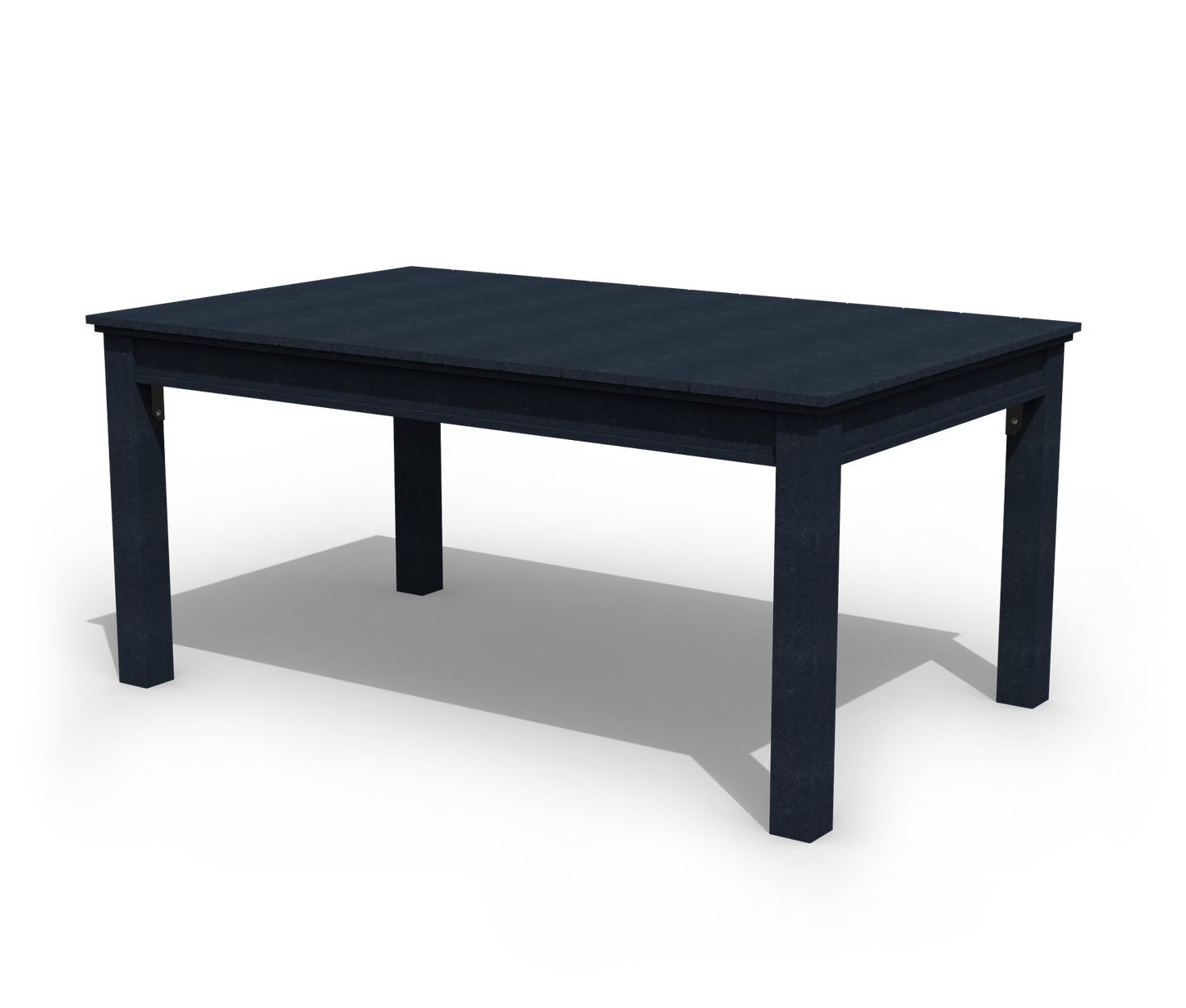 Patiova Recycled Plastic 4'x6' Coastal Dining Table - LEAD TIME TO SHIP 3 WEEKS