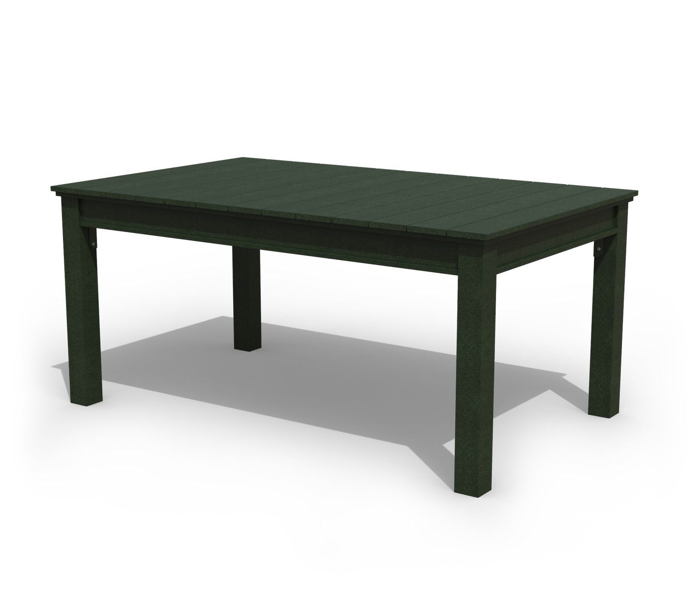 Patiova Recycled Plastic 4'x6' Coastal Dining Table - LEAD TIME TO SHIP 3 WEEKS