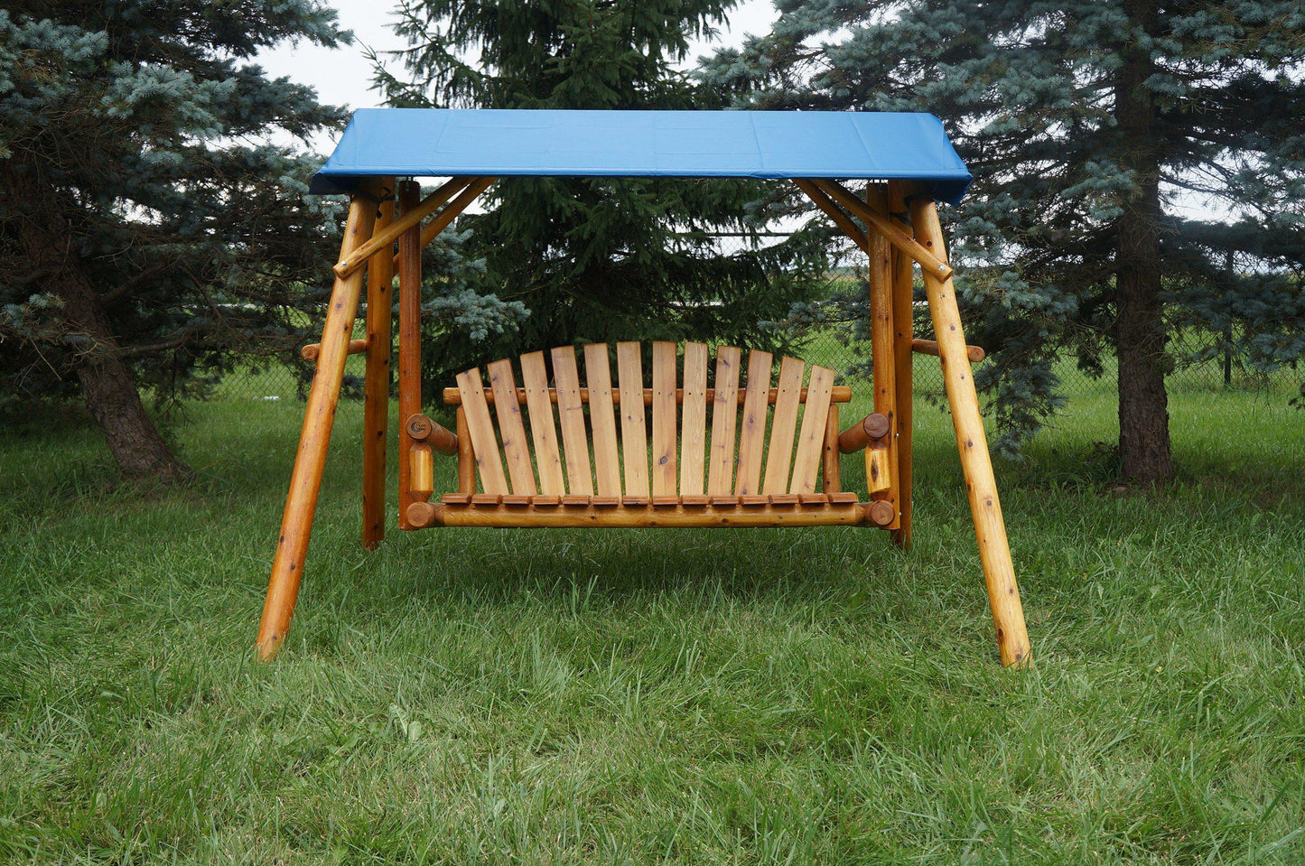 Moon Valley Rustic 5' Swing Canopy Kit (w/hardware) - LEAD TIME TO SHIP: (UNFINISHED - 2 WEEKS) - (FINISHED - 4 WEEKS)