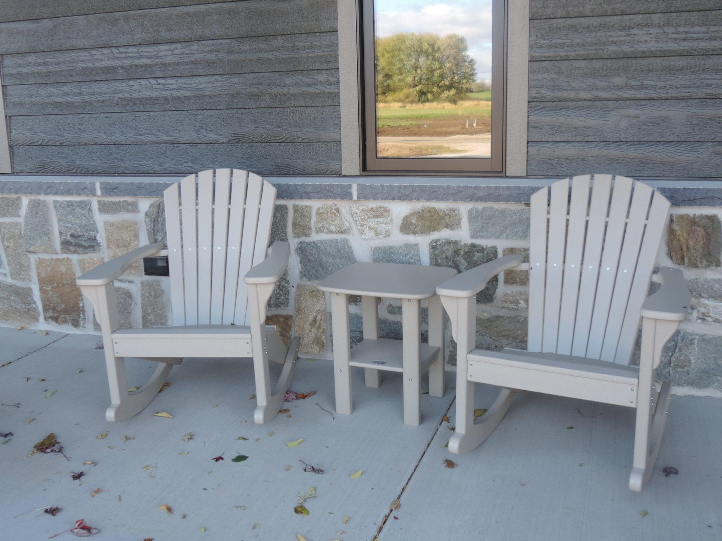 Perfect Choice Furniture Recycled Plastic Classic Adirondack Rocking Chair - LEAD TIME TO SHIP 4 WEEKS OR LESS