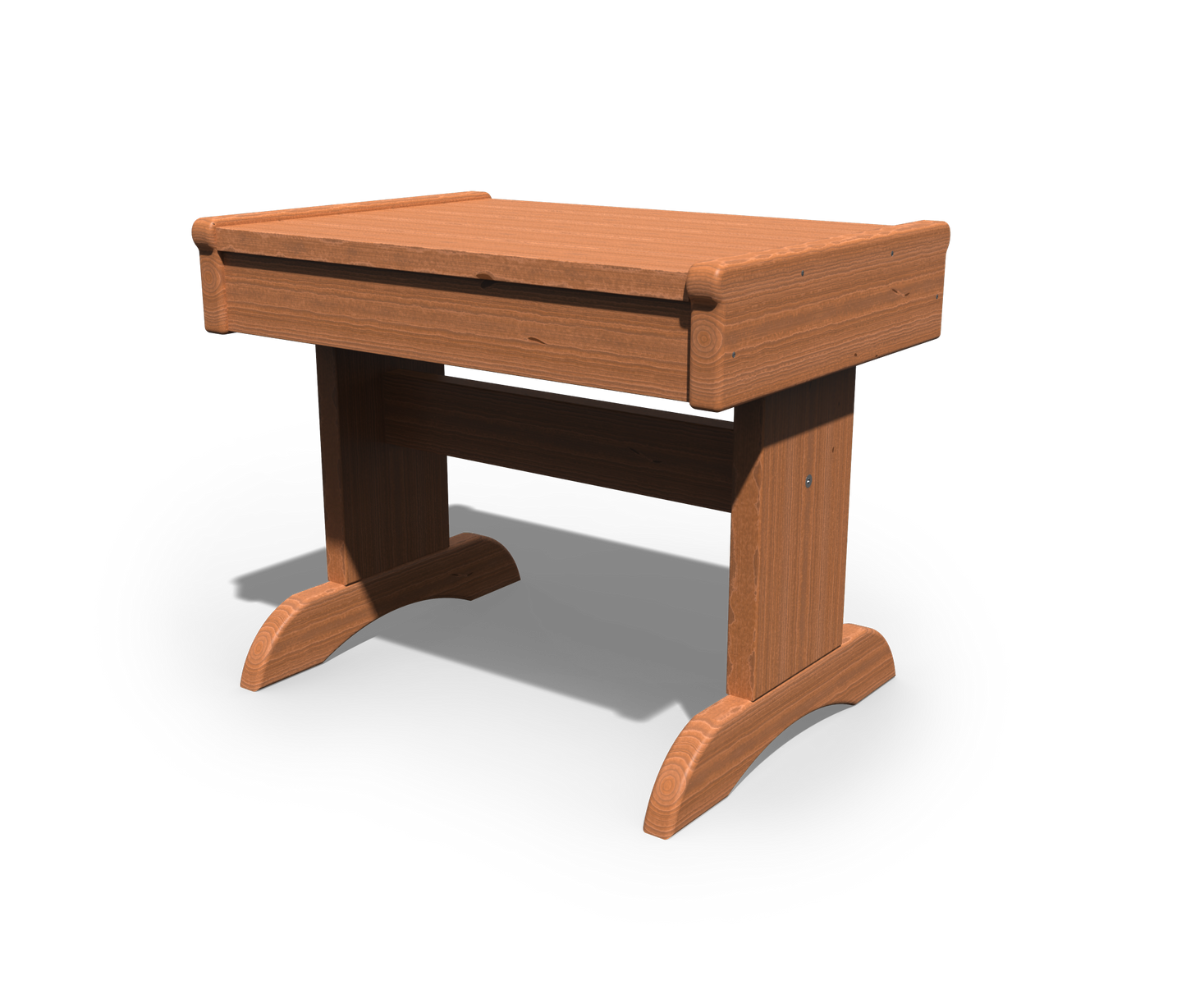 Patiova Pressure Treated Pine Rectangle End Table - LEAD TIME TO SHIP 3 WEEKS