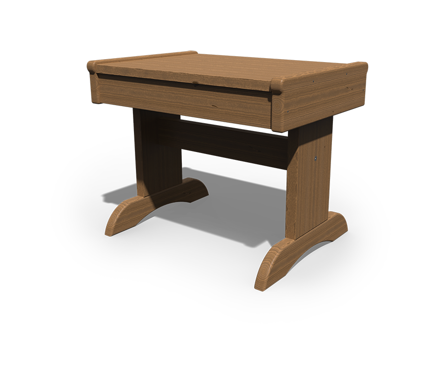 Patiova Pressure Treated Pine Rectangle End Table - LEAD TIME TO SHIP 3 WEEKS