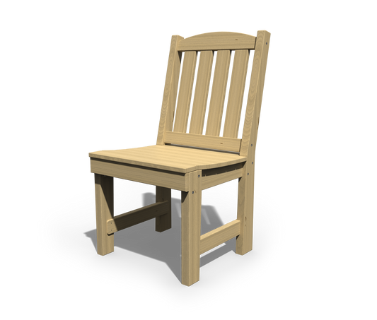 Patiova Pressure Treated Pine English Garden Dining Chair - LEAD TIME TO SHIP 3 WEEKS