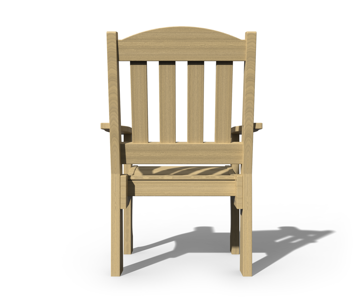 Patiova Pressure Treated Pine English Garden Arm Chair - LEAD TIME TO SHIP 4 WEEKS