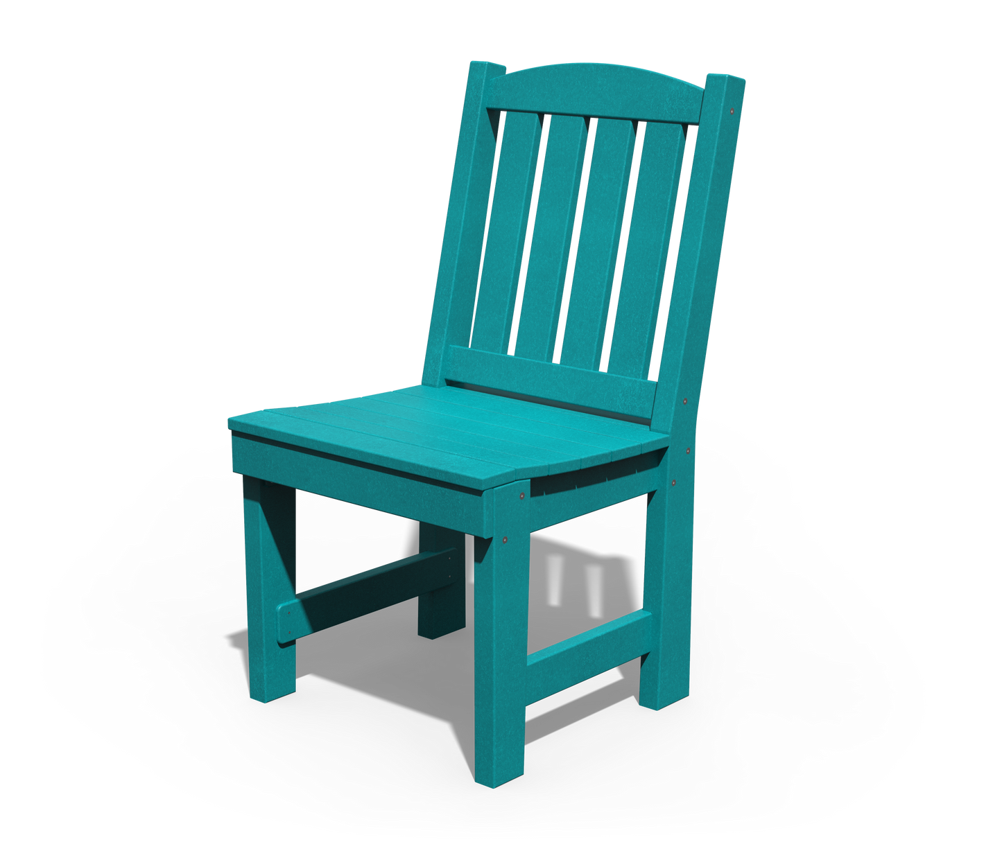 Patiova Recycled Plastic English Garden Dining Side Chair - LEAD TIME TO SHIP 3 WEEKS