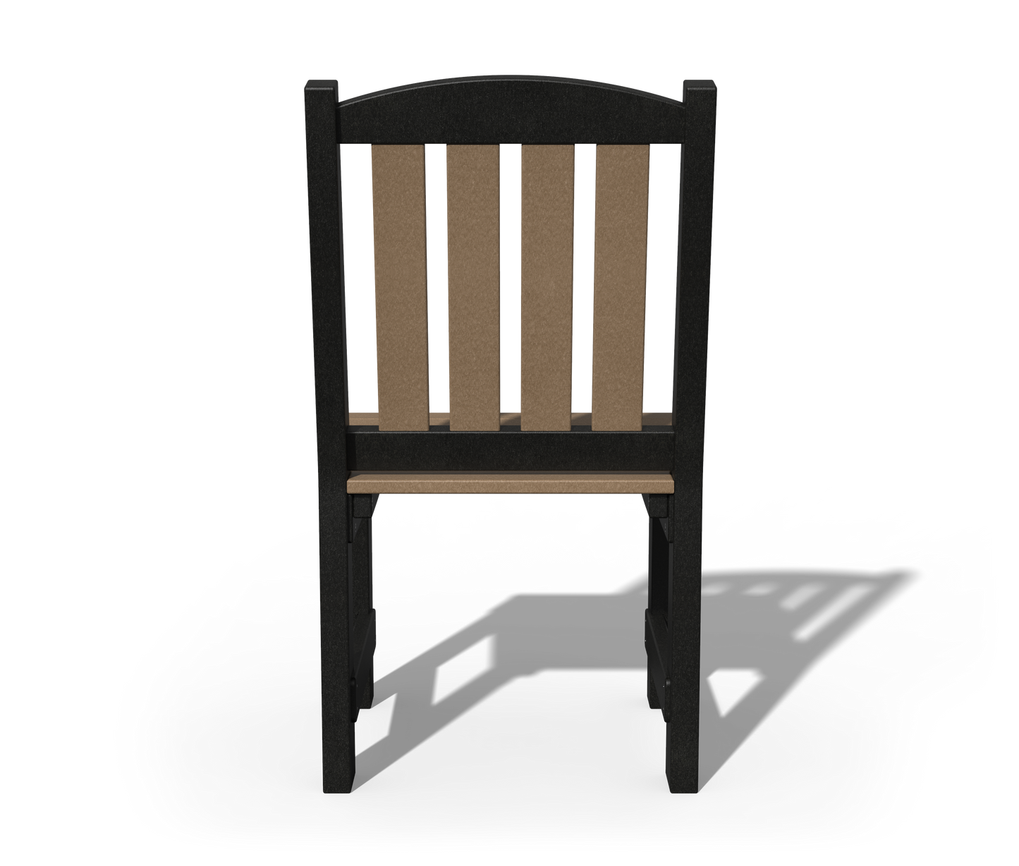 Patiova Recycled Plastic English Garden Dining Side Chair - LEAD TIME TO SHIP 3 WEEKS