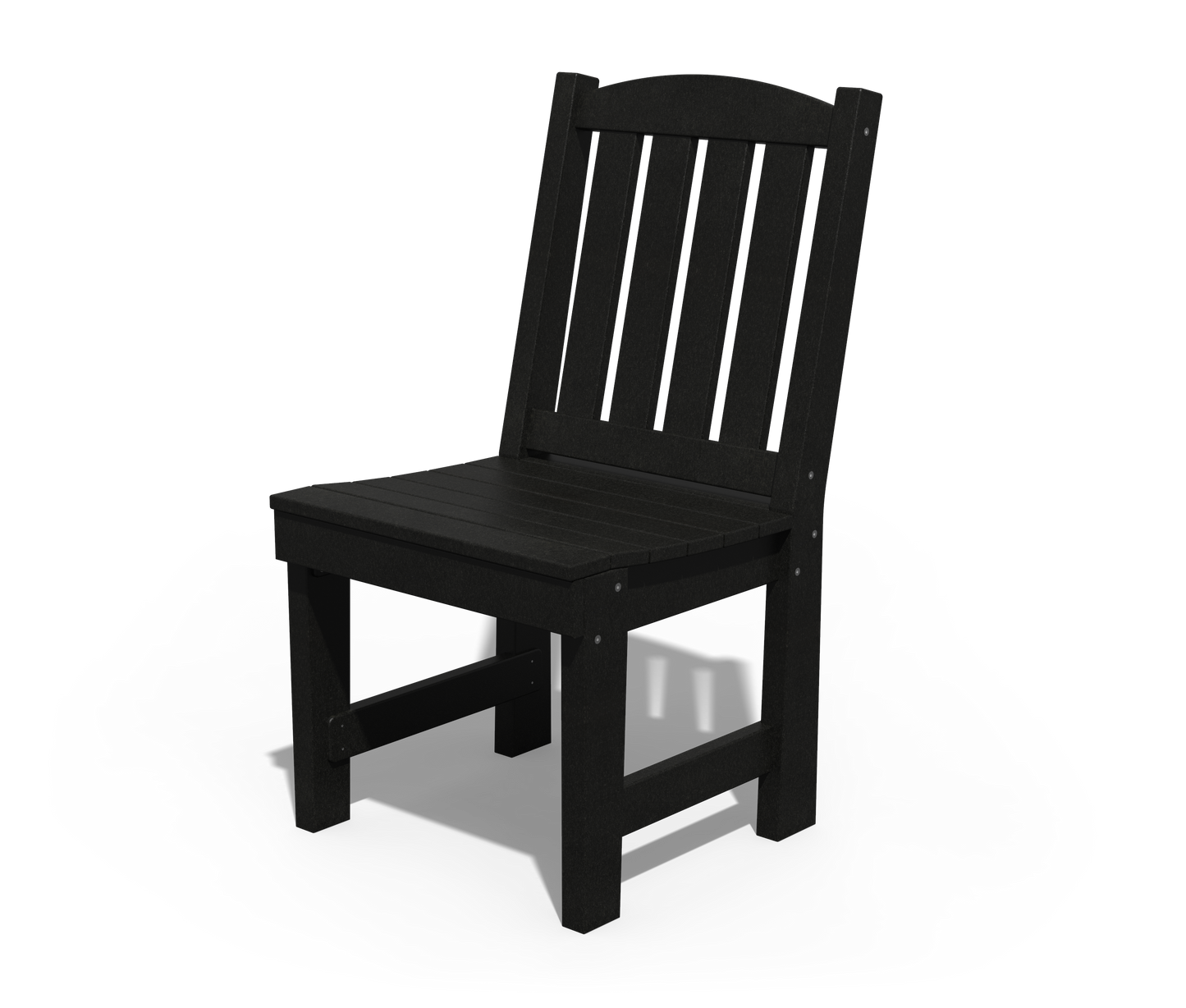 Patiova Recycled Plastic English Garden Dining Side Chair - LEAD TIME TO SHIP 3 WEEKS