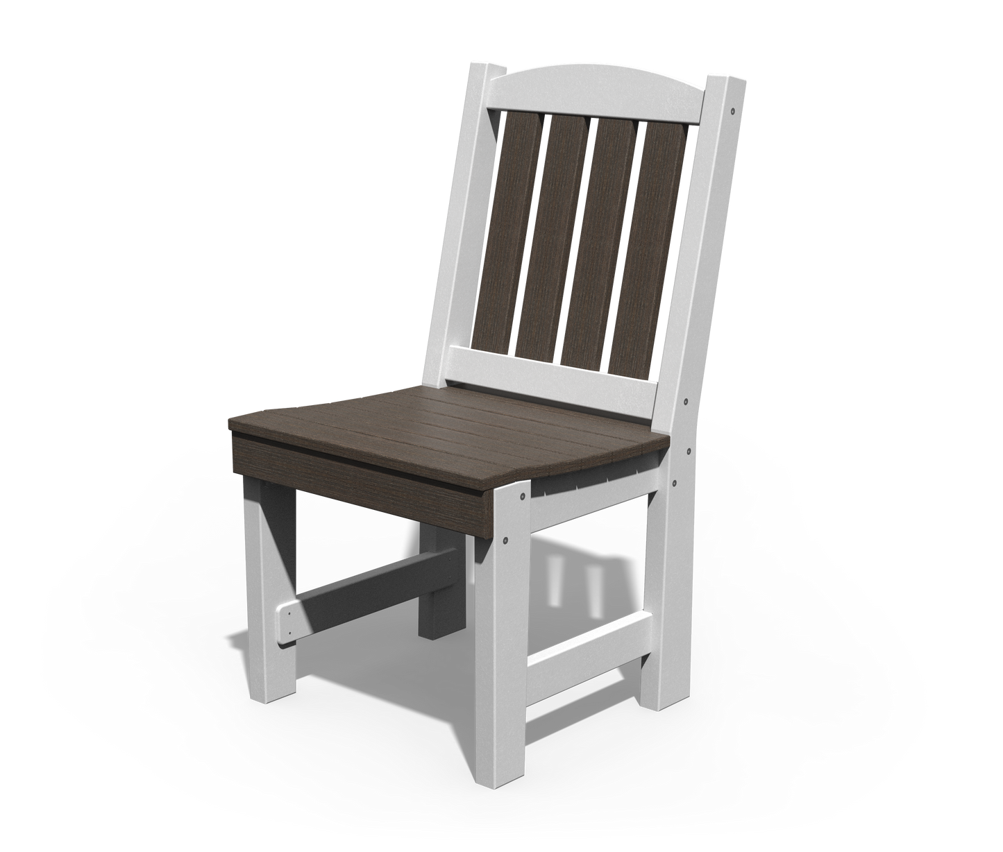 Patiova Recycled Plastic English Garden Dining Side Chair - LEAD TIME TO SHIP 3 WEEKS
