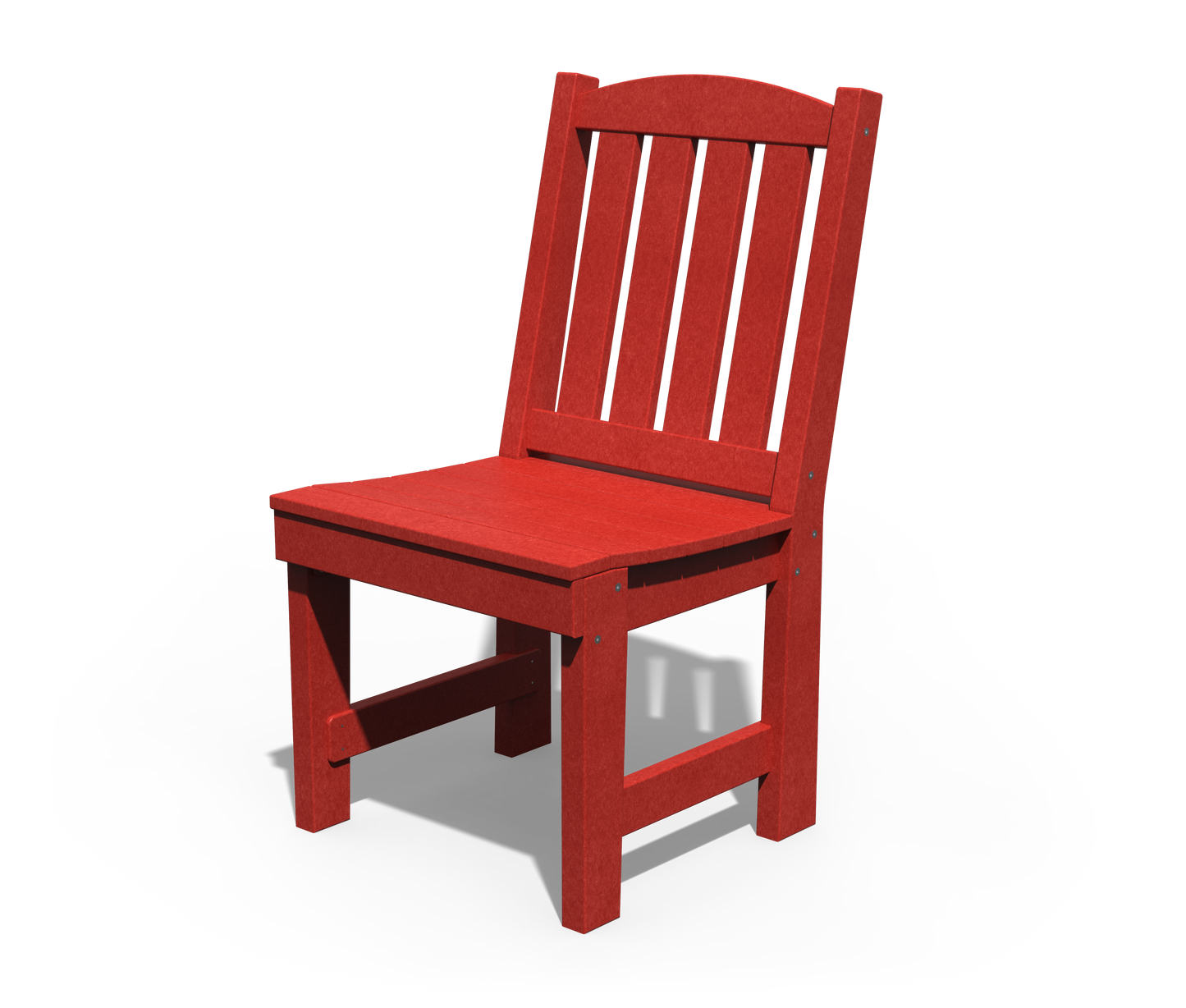Patiova Recycled Plastic English Garden Dining Side Chair - LEAD TIME TO SHIP 3 WEEKS