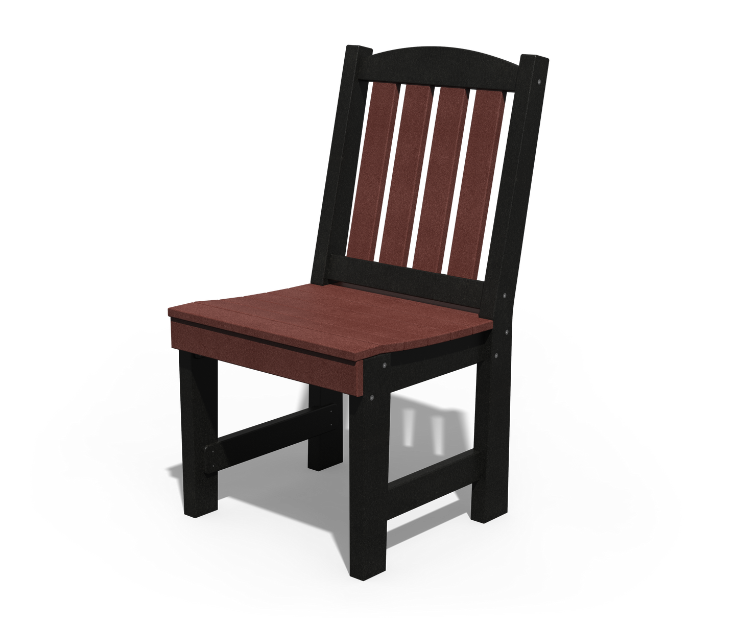 Patiova Recycled Plastic English Garden Dining Side Chair - LEAD TIME TO SHIP 3 WEEKS