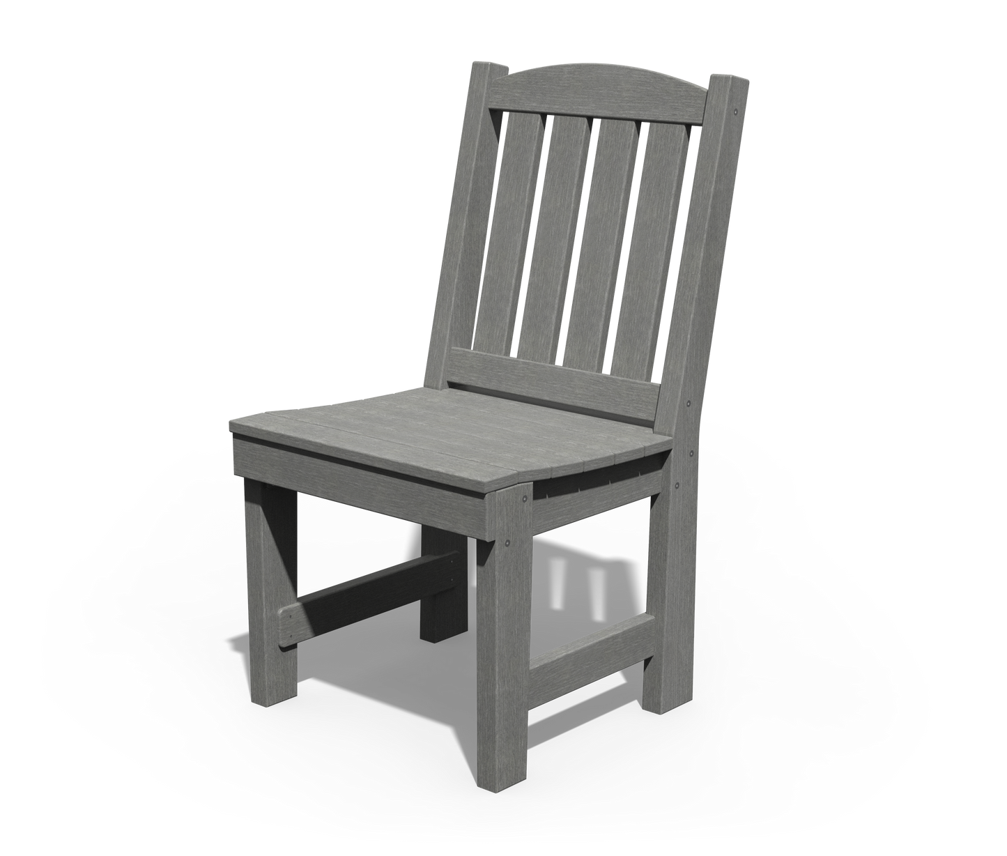 Patiova Recycled Plastic English Garden Dining Side Chair - LEAD TIME TO SHIP 3 WEEKS
