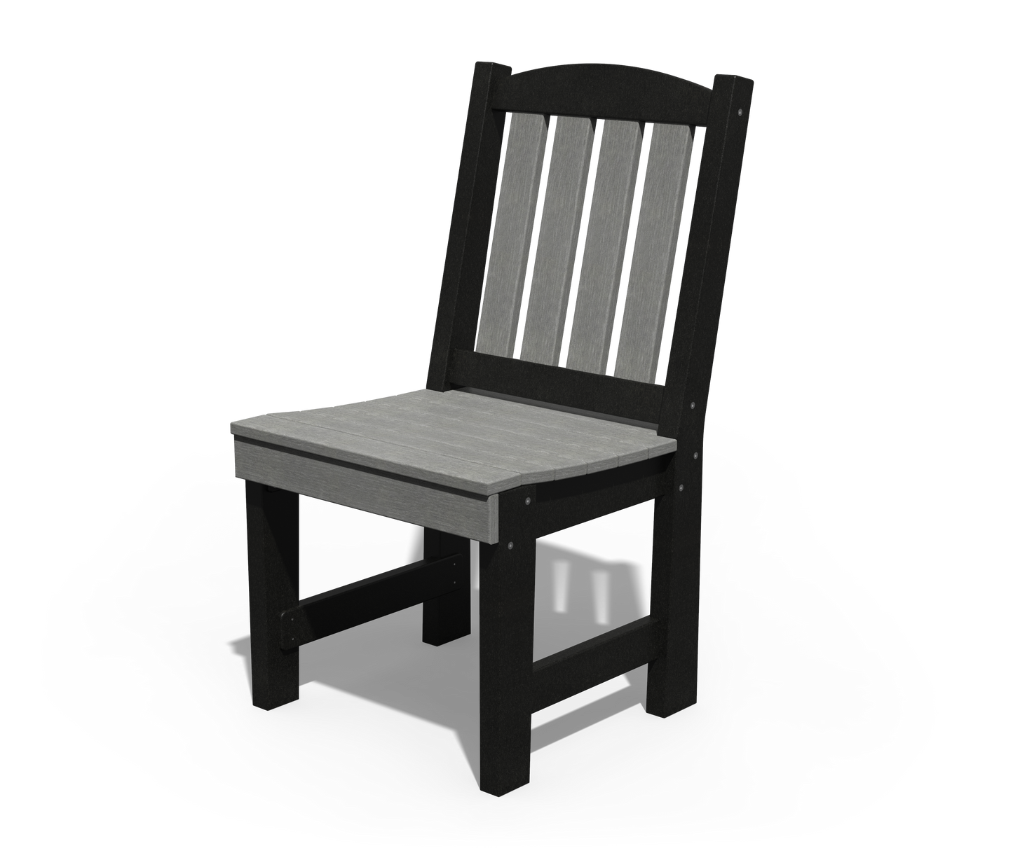 Patiova Recycled Plastic English Garden Dining Side Chair - LEAD TIME TO SHIP 3 WEEKS